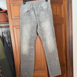 Levi’s Women’s Grey Washed Jeans - Classic Straight